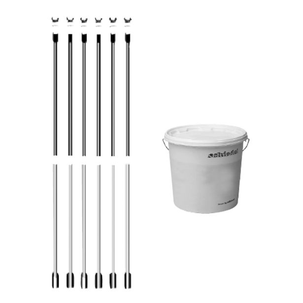 DIMNIŠKI SET SCHIEDEL UNI PLUS OJAČITVENI SET 4X6 M, M12