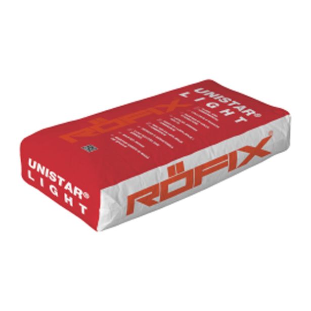 FASADNO LEPILO ROFIX UNISTAR LIGHT KOS= 25 KG PAL= 48 KOS