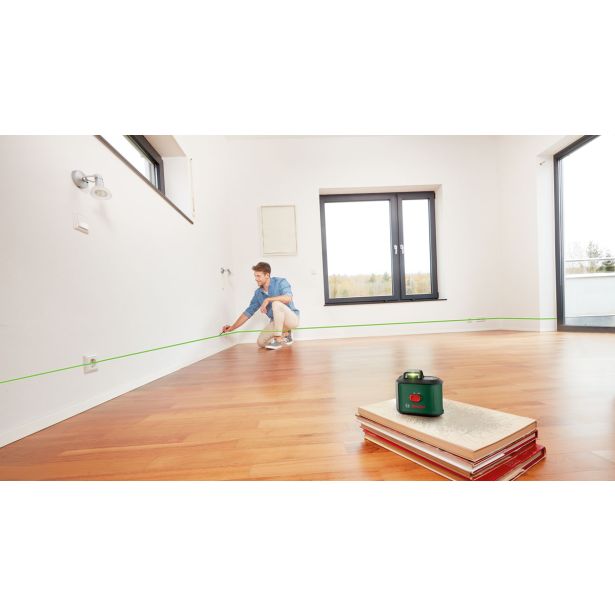 UNIVERSALLEVEL 360 LINIJSKI LASER Z ZELENIM ŽARKOM