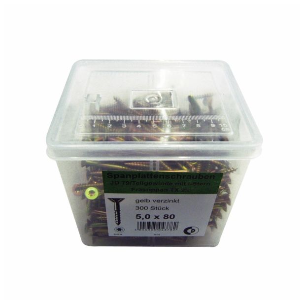 UNIVERZALNI VIJAK 5.0X80/48 A2G TX25 V PVC ZABOJU