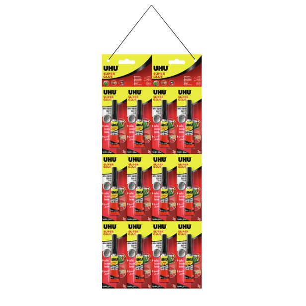 UNIVERZALNO LEPILO UHU SUPER GLUE JUMBO 3 ML