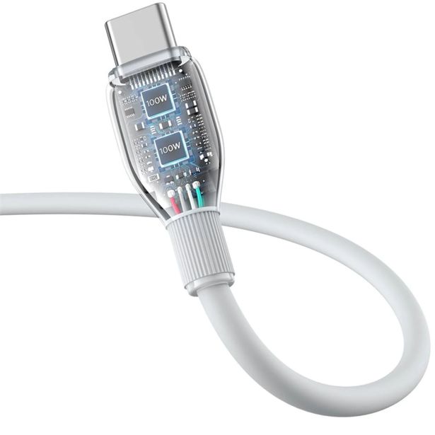 USB KABEL BASEUS KABEL USB-C 100W 1.2M BEL BASEUS PUDDING