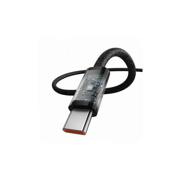 USB KABEL BASEUS KABEL USB-C 1M 100W ČRN BASEUS DYNAMIC