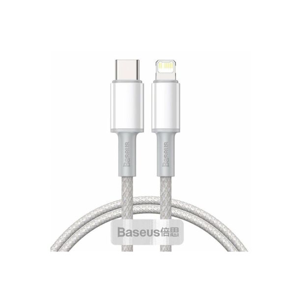 USB KABEL BASEUS KABEL USB-C/LIGH. 20W 2M BASEUS PD PLETEN BEL