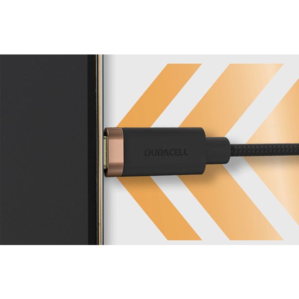 USB KABEL DURACELL USB-C V USB-C 1M ČRN