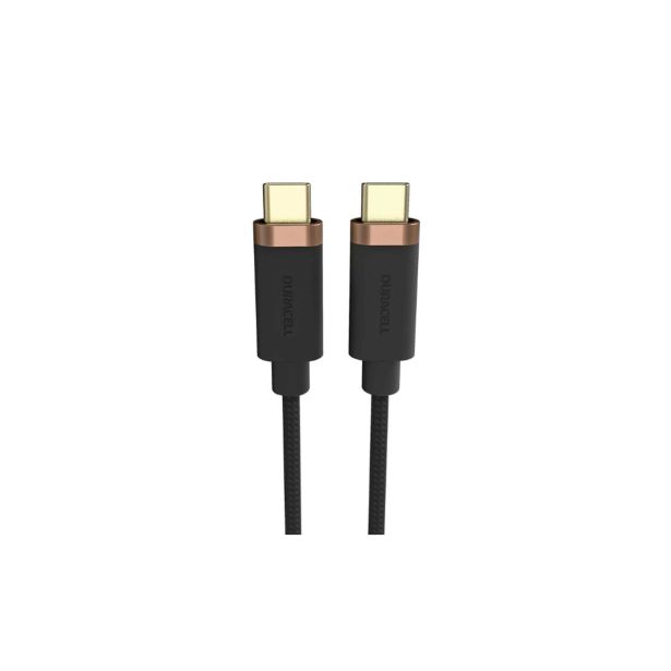 USB KABEL DURACELL USB-C V USB-C 2M ČRN
