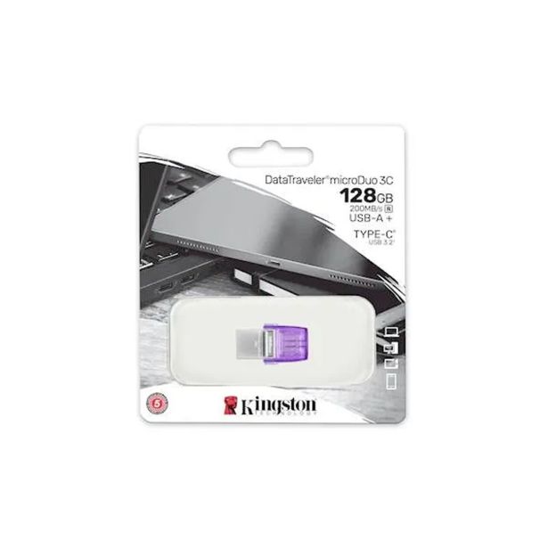 USB KLJUČ KINGSTON 128GB USB 3.2 DTDUO3CG3/128GB USBC