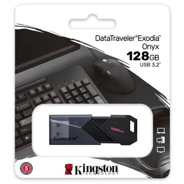 USB KLJUČ KINGSTON 128GB USB 3.2 DTXON/128GB EXODIA ON