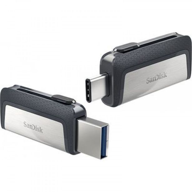 USB KLJUČ SANDISK 256GB USB3.1 ULTRA DUAL TYPE-C