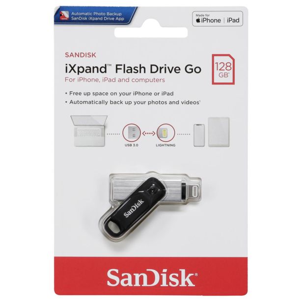 USB KLJUČ SANDISK SAN IXPAND 128G DRIVE GO