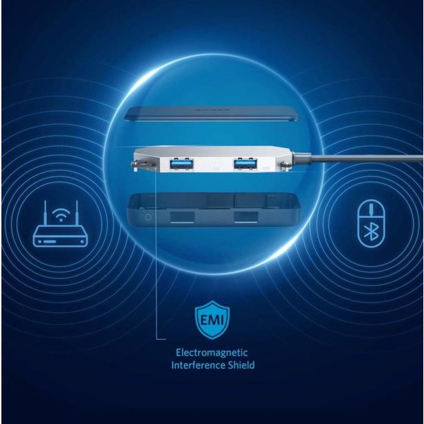 USB RAZDELILEC ANKER PREMIUM 5 IN 1 USB-C HUB