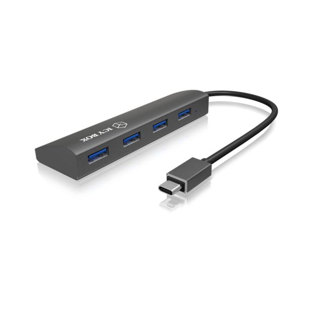 USB RAZDELILEC (HUB) ICY BOX 4X USB-C IN USB-A