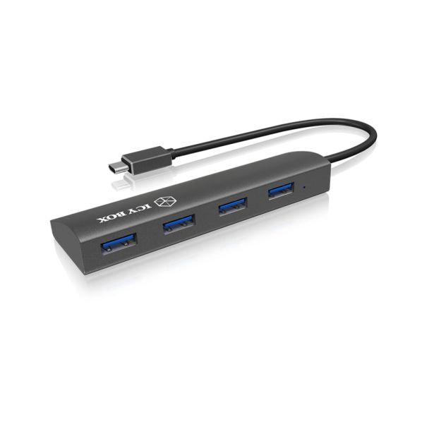 USB RAZDELILEC (HUB) ICY BOX 4X USB-C IN USB-A
