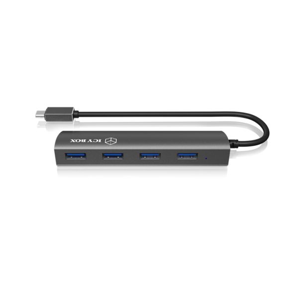 USB RAZDELILEC (HUB) ICY BOX 4X USB-C IN USB-A