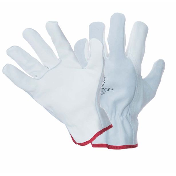 USNJENE ROKAVICE IDEAL-T USNJE BEŽ BARVNI ROB ŠT.10