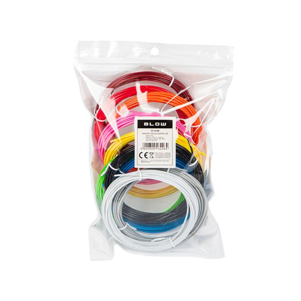 USTVARJALNI SET BLOW FILAMENT ZA 3D PEN PISALO