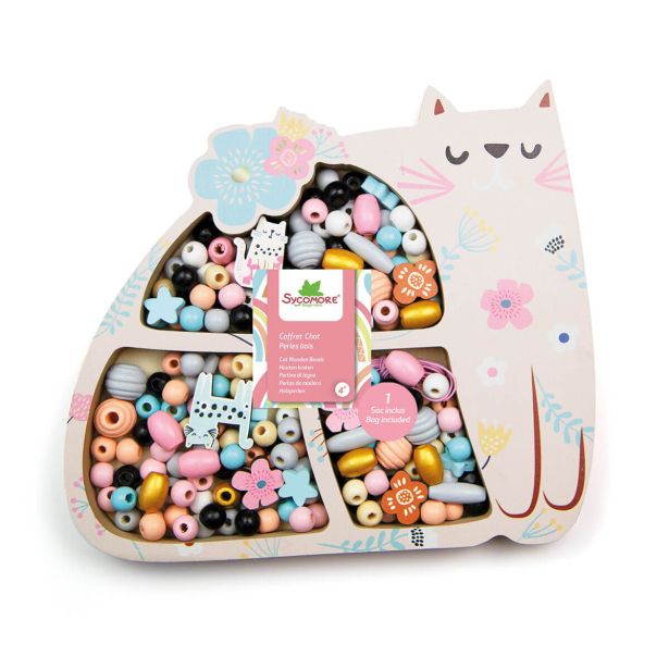 USTVARJALNI SET LESENE PERLE, MUCEK