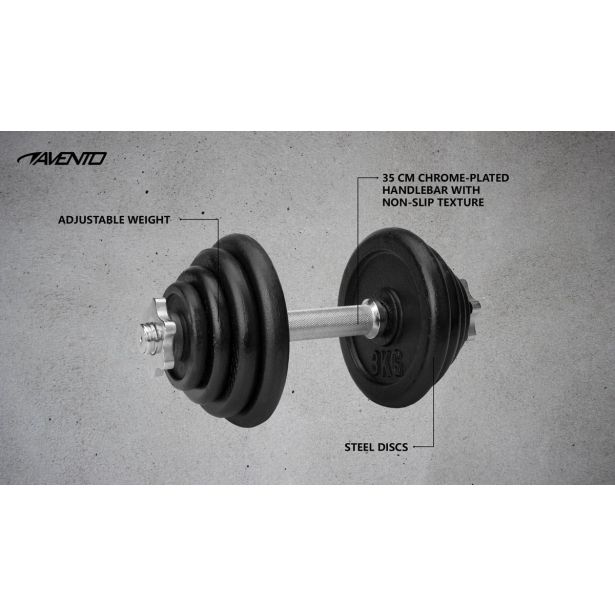 UTEŽ JEKLENA AVENTO 15 KG 42DE