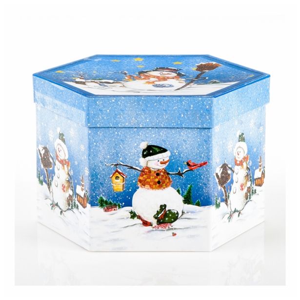 BUNKA IZ UMETNE MASE GLOSSTYLE V ŠKATLI 14 KOSOV 5 CM 7 POSUTIH, 7 GLADKIH