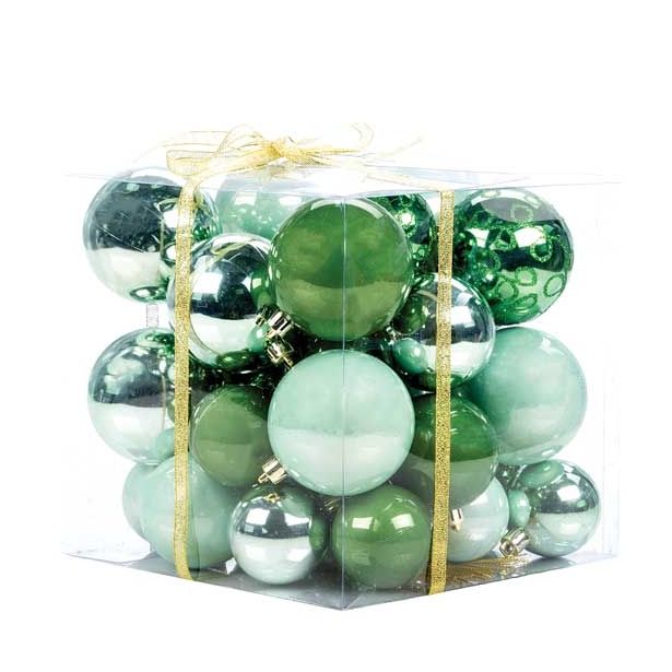 BUNKA IZ UMETNE MASE GLOSSTYLE V SV. ZELENI BARVI 36/1 50/60/70 MM