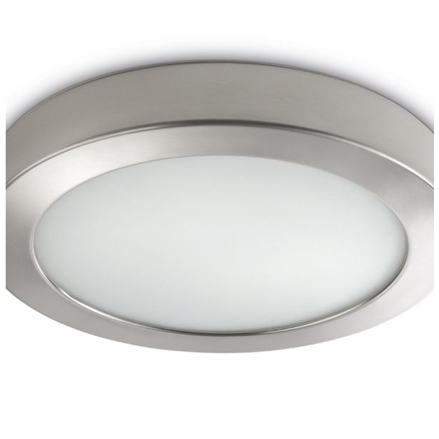 VARČNA PLAFONJERA PHILIPS OCTAGON 2X12W E14 30822/17/16 NIKELJ