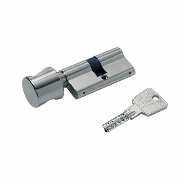 VARNOSTNI CILINDRIČNI VLOŽEK TITAN 847/65 30:35 GUMB K-5