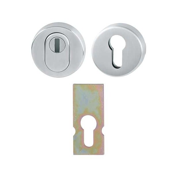 VARNOSTNA ALU KLJUKA JEKLENA VARNOSTNA ROZETA OKROGLA, F69