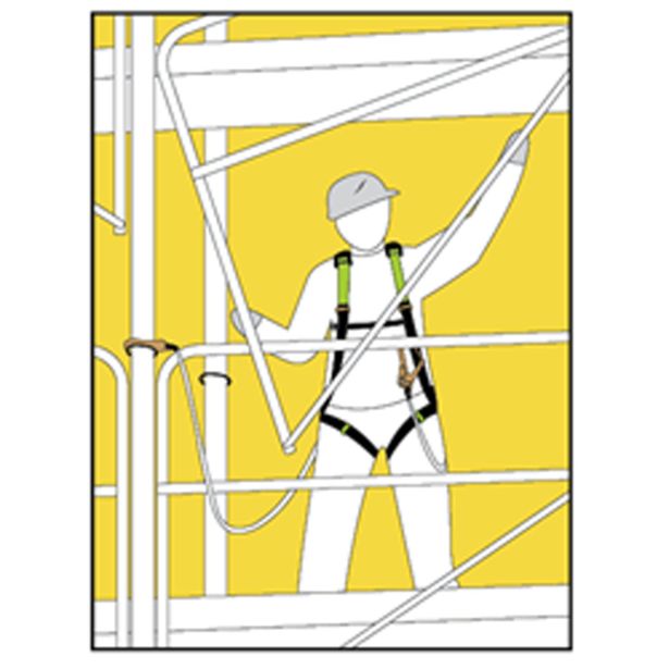 VAROVALNI PAS KRATOS SET ZA GRADBENI ODER FA8000200