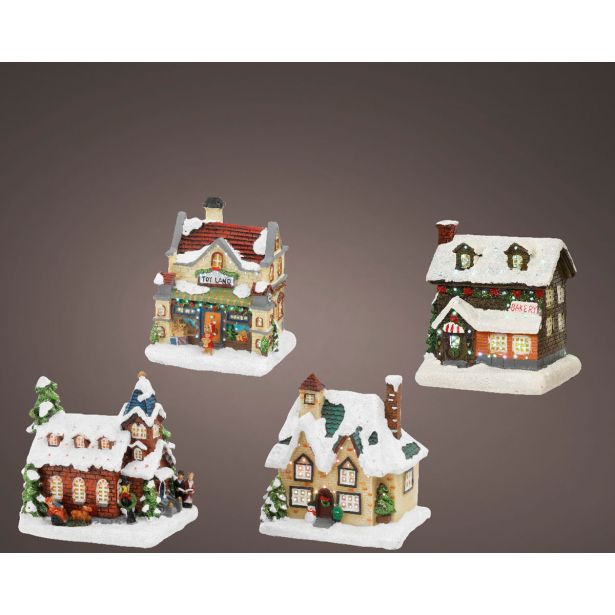 VASICA HIŠKA 12.5 CM 2X AA SORT