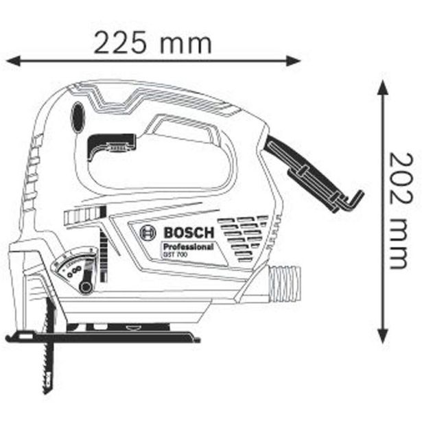 VBODNA ŽAGA BOSCH PROFESSIONAL GST 700