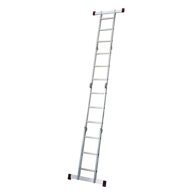 ŠTIRIDELNA LESTEV KRAUSE VEČNAMENSKA 4X3 STOPNIC 0.98M/3.50M/1.70M