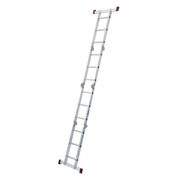 ŠTIRIDELNA LESTEV KRAUSE VEČNAMENSKA 4X3 STOPNIC 0.98M/3.50M/1.70M