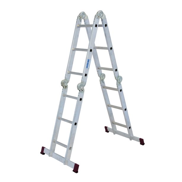 ŠTIRIDELNA LESTEV KRAUSE VEČNAMENSKA 4X3 STOPNIC 0.98M/3.50M/1.70M