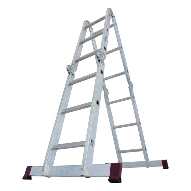 ŠTIRIDELNA LESTEV KRAUSE VEČNAMENSKA 4X3 STOPNIC 0.98M/3.50M/1.70M