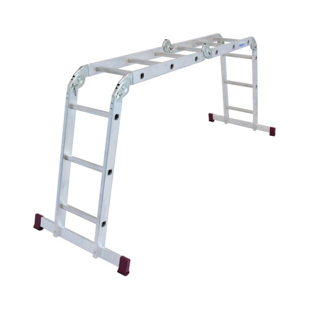 ŠTIRIDELNA LESTEV KRAUSE VEČNAMENSKA 4X3 STOPNIC 0.98M/3.50M/1.70M