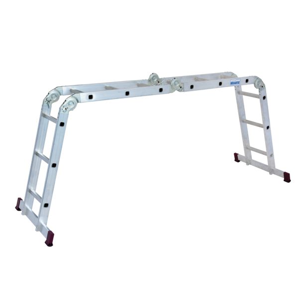 ŠTIRIDELNA LESTEV KRAUSE VEČNAMENSKA 4X3 STOPNIC 0.98M/3.50M/1.70M