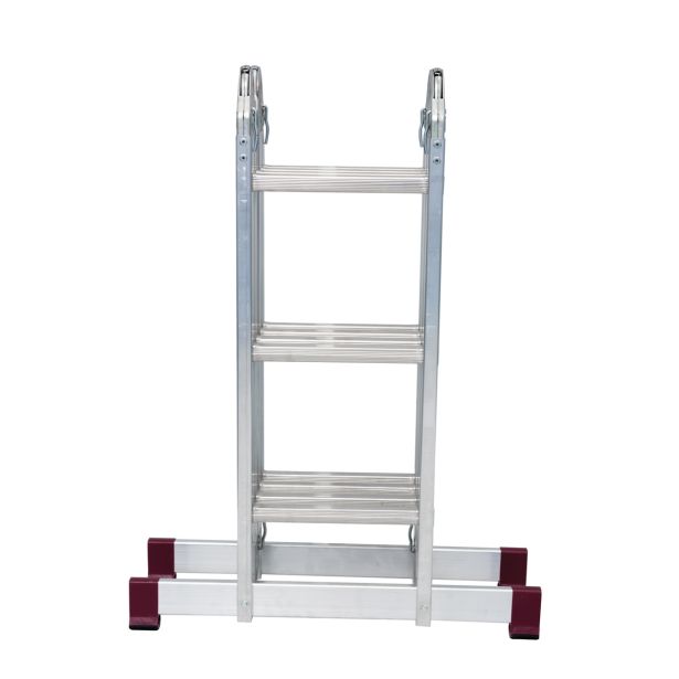 ŠTIRIDELNA LESTEV KRAUSE VEČNAMENSKA 4X3 STOPNIC 0.98M/3.50M/1.70M