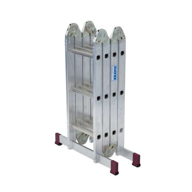 ŠTIRIDELNA LESTEV KRAUSE VEČNAMENSKA 4X3 STOPNIC 0.98M/3.50M/1.70M