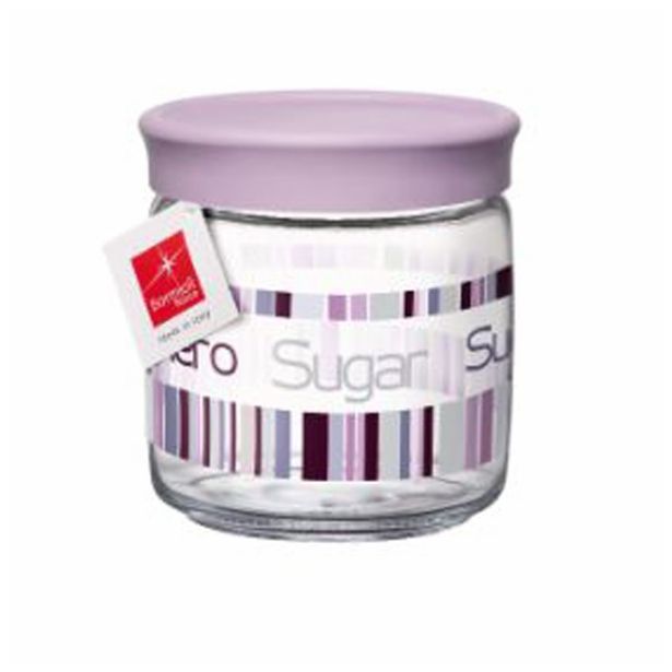 POSODA ZA SHRANJEVANJE BORMIOLI ROCCO 0.75 L GIARA SLADKOR ROZA POKROV