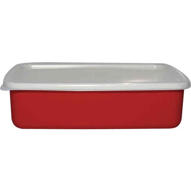 POSODA ZA SHRANJEVANJE ENAMELIE 1.86 L OGLATA FREJA S POKROVOM