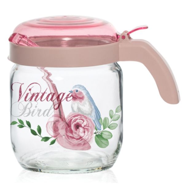 VEČNAMENSKA DOZA HEREVIN 42.5 CL VINTAGE BIRDS Z ŽLIČKO