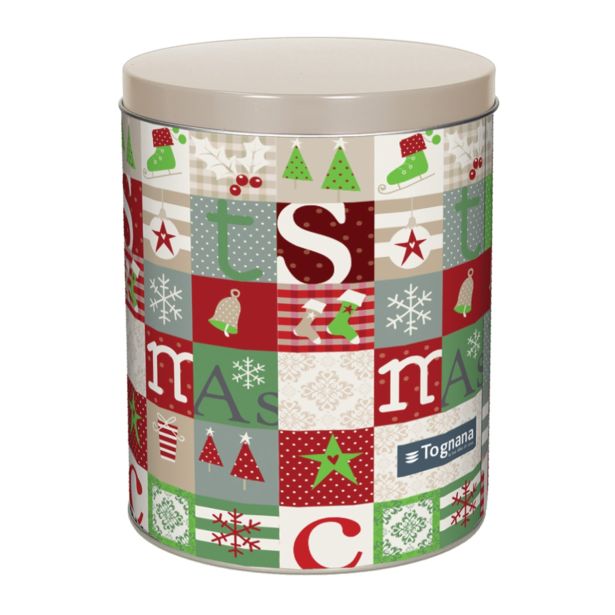 VEČNAMENSKA DOZA TOGNANA 13X17 CM OKROGLA DOMUS PATCHWORK