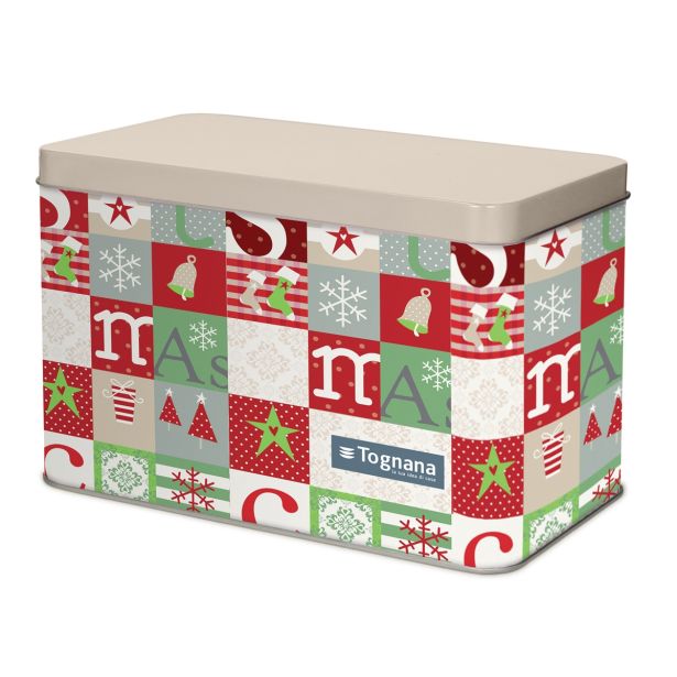 VEČNAMENSKA DOZA TOGNANA 18X10 CM PRAVOKOTNA DOMUS PATCHWORK