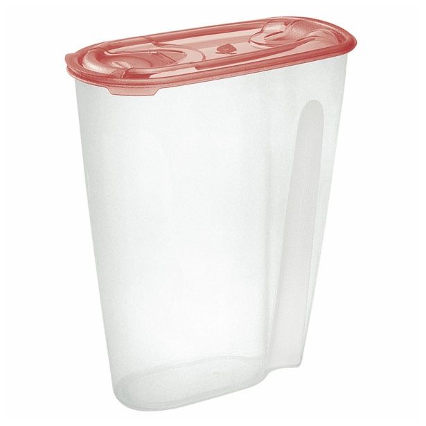 VEČNAMENSKA DOZA TONTARELLI 2 L NUVOLA POKROV CLEAR CORAL 18.9X9.4X22.7 CM