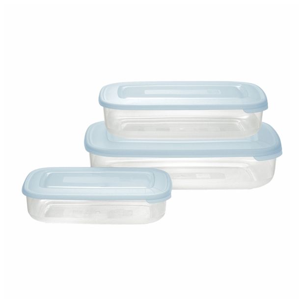 POSODA ZA SHRANJEVANJE TONTARELLI SET 3/1 FAMILY FOOD