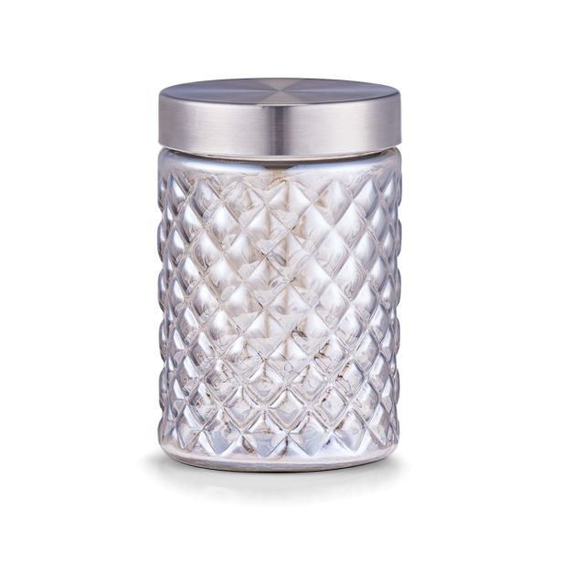 KOZAREC ZA SHRANJEVANJE "METALIC", 1100ML, SATJE