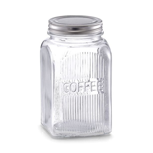 VEČNAMENSKA DOZA ZELLER PRESENT 1150 ML COFFEE STEKLENA