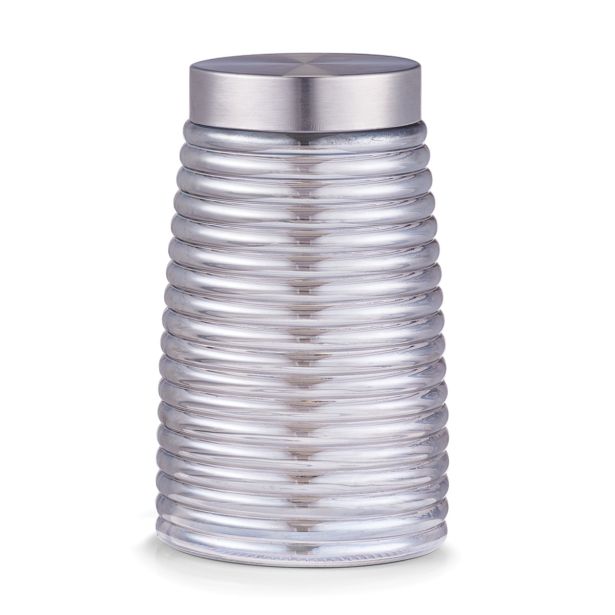 KOZAREC ZA SHRANJEVANJE "METALIC", 1600ML, SREBRNI