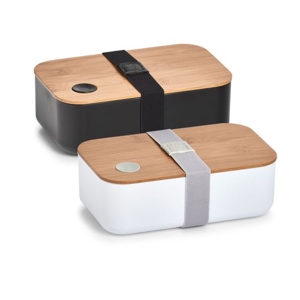 POSODA ZA SHRANJEVANJE ZELLER PRESENT 750 ML, 19.3X11.8X6.8 CM BAMBUS BELA