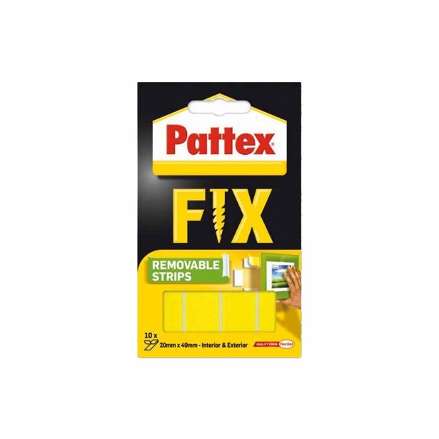 VEČNAMENSKI LEPILNI TRAK HENKEL ACC PATTEX SUPER FIX MONTAŽNE BLAZINICE 10 KOS